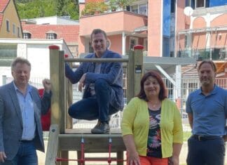 Neuer Spielplatz für den Friedenspark