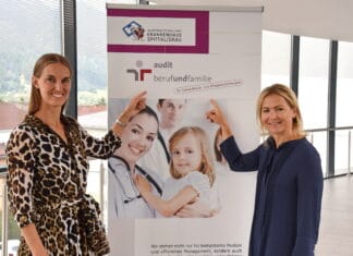 Krankenhaus Spittal/Drau erneut als familienfreundliches Unternehmen zertifiziert