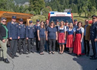 Fahrzeugsegnung in Matschiedl