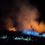 Waldbrand im Gitschtal: 130 Einsatzkräfte kämpfen gegen die Flammen
