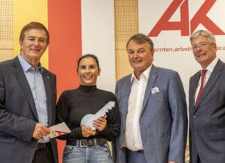 AK-Direktor Winfried Haider verabschiedet sich mit einem „Servus“ in den Ruhestand