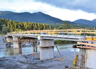 Wieltschnigbrücke neu für landwirtschaftliche Nutzung errichtet