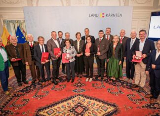 Land Kärnten ehrte Bürgermeisterinnen und Bürgermeister