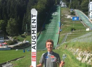 LH Kaiser gratuliert Skispringer Daniel Tschofenig zu drei Weltmeistertiteln