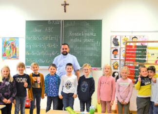 Pfarrer Martin macht Schule