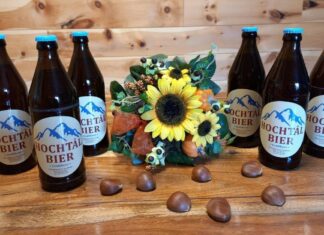 “Hochtål Bier” made in Bad Bleiberg