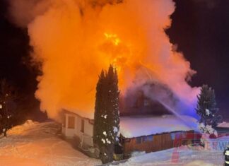 Wohnhausbrand am Weissensee