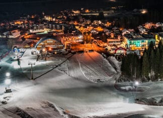 Skispaß unterm Sternenhimmel