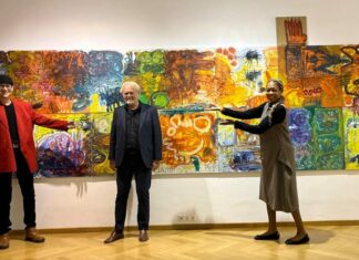 Eröffnung der aktuellen Ausstellung „Skurrile Figuren und Fassadenbemalungen“ von Rupert Wenzel