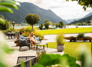 Arbeiten im Naturpark Weissensee