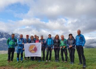 35.000 Höhenmeter und ca. 523.000 Schritte für den guten Zweck