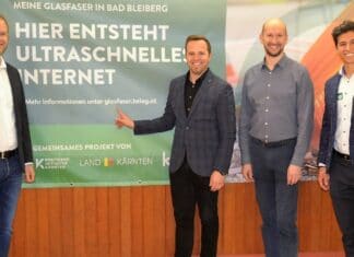 Glasfaser-Ausbau in Bad Bleiberg nimmt Fahrt auf