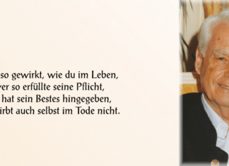 Arnold Pucher, Ehrenbürger der Stadtgemeinde Hermagor–Pressegger See, ist verstorben