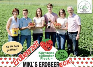 Mikl´s Erdbeer Eck! – Kärntens süßester Fleck ist ab 10. Juni geöffnet!