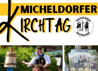 Einladung zum Micheldorfer Kirchtag 2023 mit 60. Jahre Jubiläum