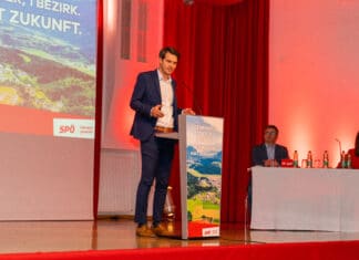 Luca Burgstaller mit 97 Prozent als Bezirksparteivorsitzender von Hermagor wiedergewählt