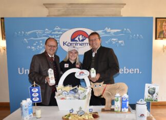 Kärntnermilch setzt auf ausgezeichnete Qualität und starken Zusammenhalt