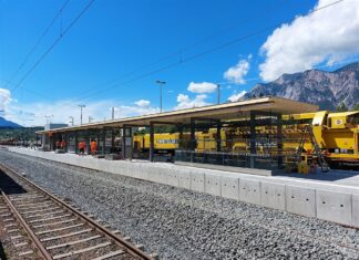 ÖBB: Arbeiten am Bahnhof Arnoldstein schreiten planmäßig voran