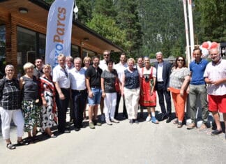 Offizielle Eröffnung der EuroParcs Cottages am Pressegger See