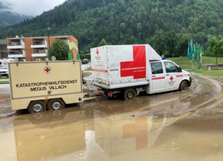 Rotes Kreuz: Spenden für Unwetteropfer