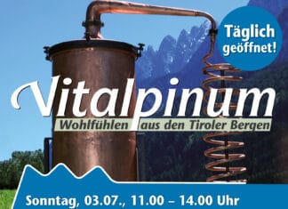 Das Vitalpinum lädt zum Genuss-Markt im Grünen ein!