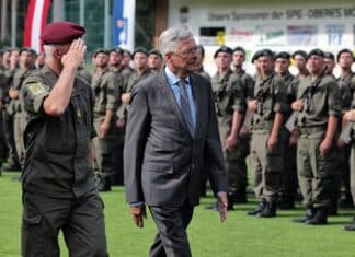 Über 200 Rekruten feierlich angelobt