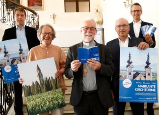 Kirchtürme in Kornat, Weißbriach und St. Georgen im Gailtal in neuer Broschüre vorgestellt