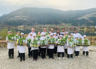 Grillbuffet mit den Miniköchen