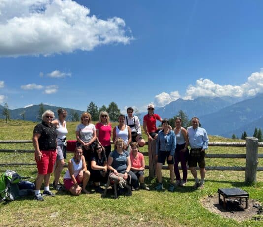 Gemeinsame Wanderung der SPÖ Frauen im Bezirk Hermagor
