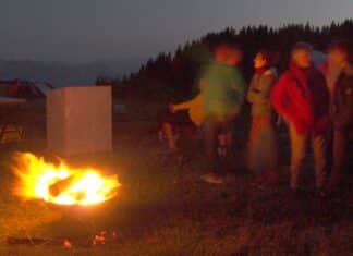 29. Alpenfeuer im Naturpark Dobratsch – das letzte in dieser Form!