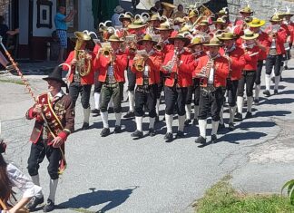 70 Jahre Bauernkapelle Birnbaum.