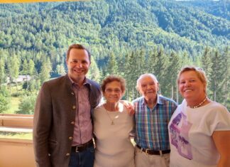 Eiserne Hochzeit: Ältester Bürger Bad Bleibergs (95) feiert 65 Jahre Ehe