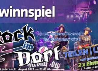 Gewonnen: Zwei Eintrittskarten fürs ROCK IM DORF!!