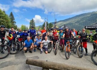 Die Mountainbike-Szene trifft sich am Weissensee