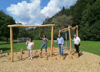 Kinderspielplatz im Gösseringgraben fertiggestellt