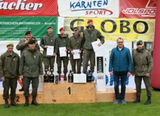Heeresmeisterschaft im Berglauf: Dreimal Gold, einmal Silber & Bronze für Kärnten