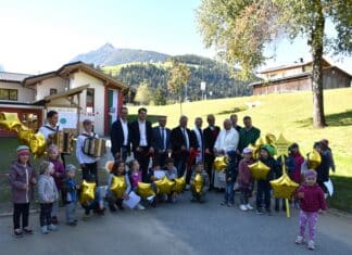 Eröffnungsfeier des Kindergartens St. Lorenzen im Lesachtal