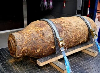 Sprenggranate aus dem Ersten Weltkrieg gefunden