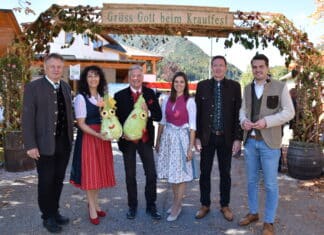Gitschtaler Köstlichkeiten beim 20. Krautfest in Weißbriach