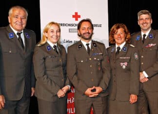 Der Präsident des Roten Kreuzes Kärnten