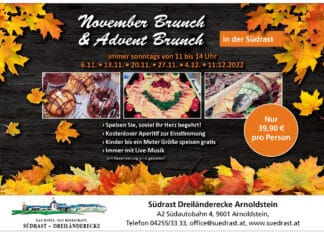 November-Brunch in der Südrast
