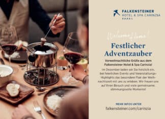 Festlicher Adventzauber im Falkensteiner Hotel & Spa Carinzia