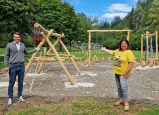 Unterstützung des Landes Kärnten für Spielplätze in Hermagor