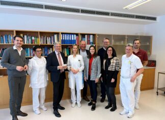 Landeshauptmann Peter Kaiser besuchte die Gailtal-Klinik in Hermagor