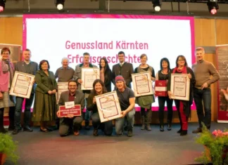 Genussland Kärnten Erfolgsgeschichten wurden ausgezeichnet