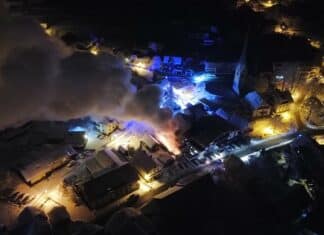 Lagerraumbrand in Hotel in Tröpolach