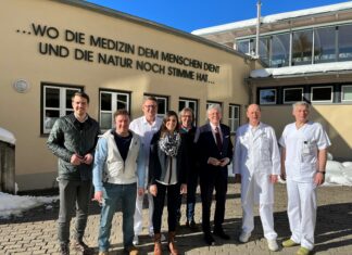 SPÖ Hermagor: Danke-Besuch im LKH Laas