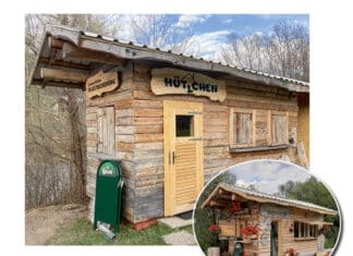 Vom Cafe „Hut ab” ins „Hüttchen“ an der Gail