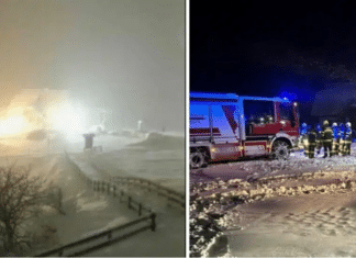 Feuerwehr-Großeinsatz am Dobratsch