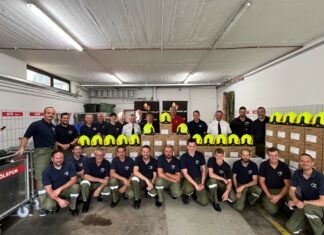 50 neue Einsatzhelme für die Kameraden der FF Hermagor